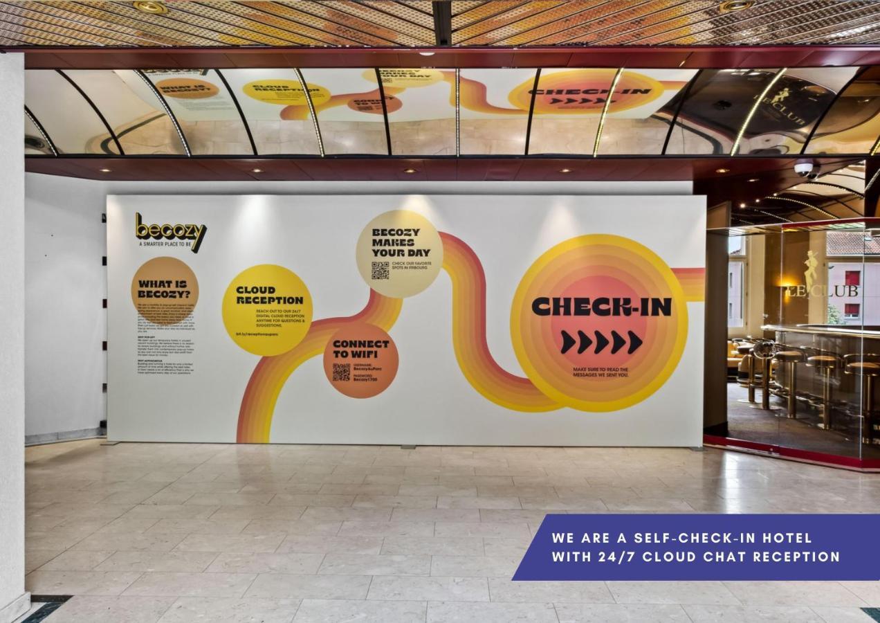 Becozy Au Parc Retro Edition Self-Check-In Rooms & Studios فريبورج المظهر الخارجي الصورة